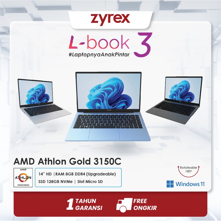 Zyrex Laptop L-Book 3