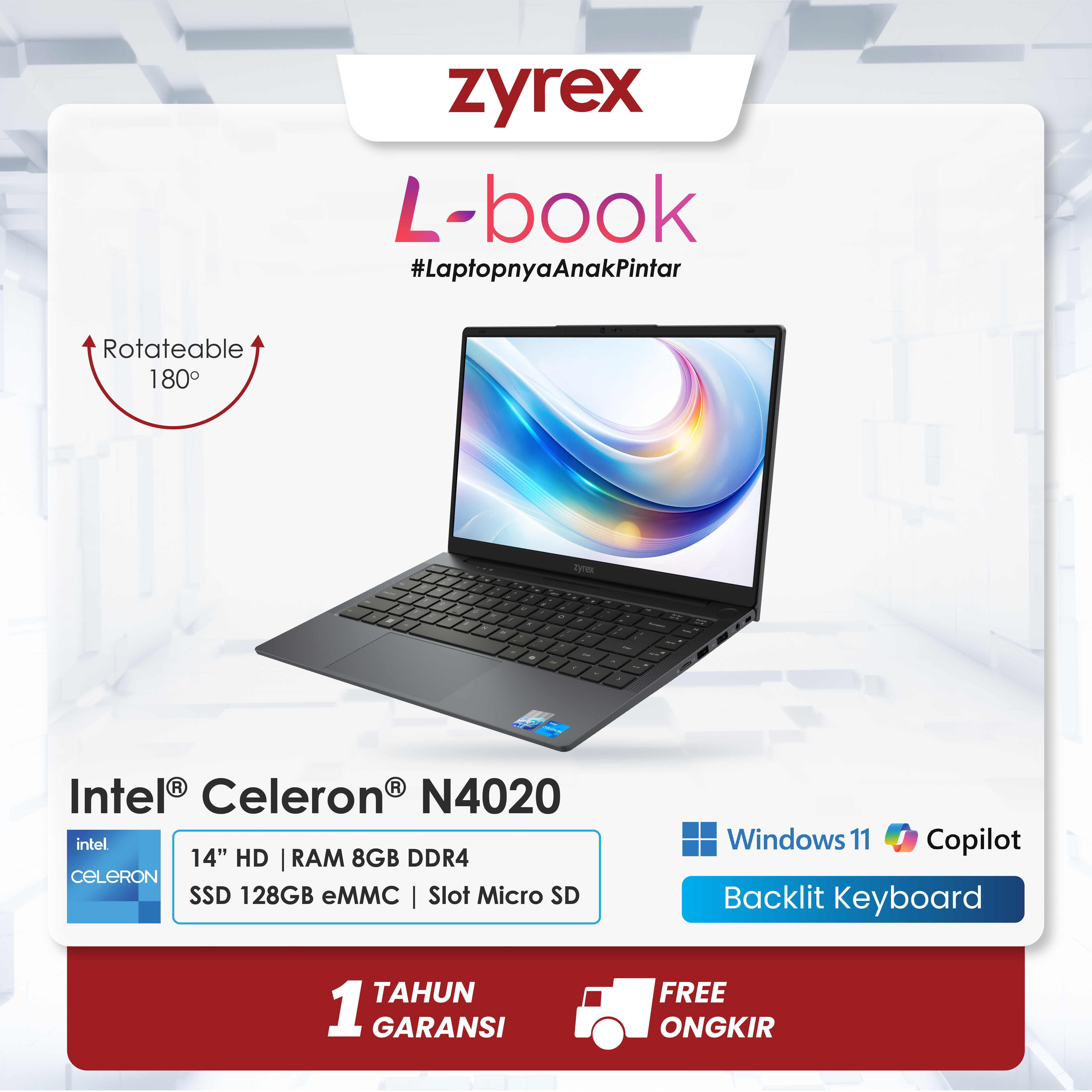 Zyrex Laptop L-Book