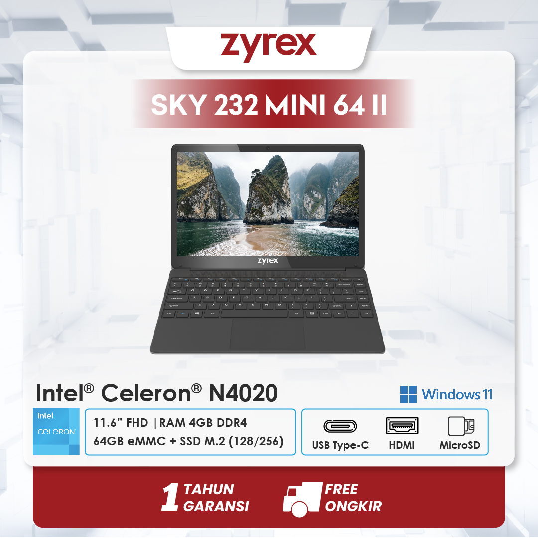 Zyrex Laptop Sky 232 Mini